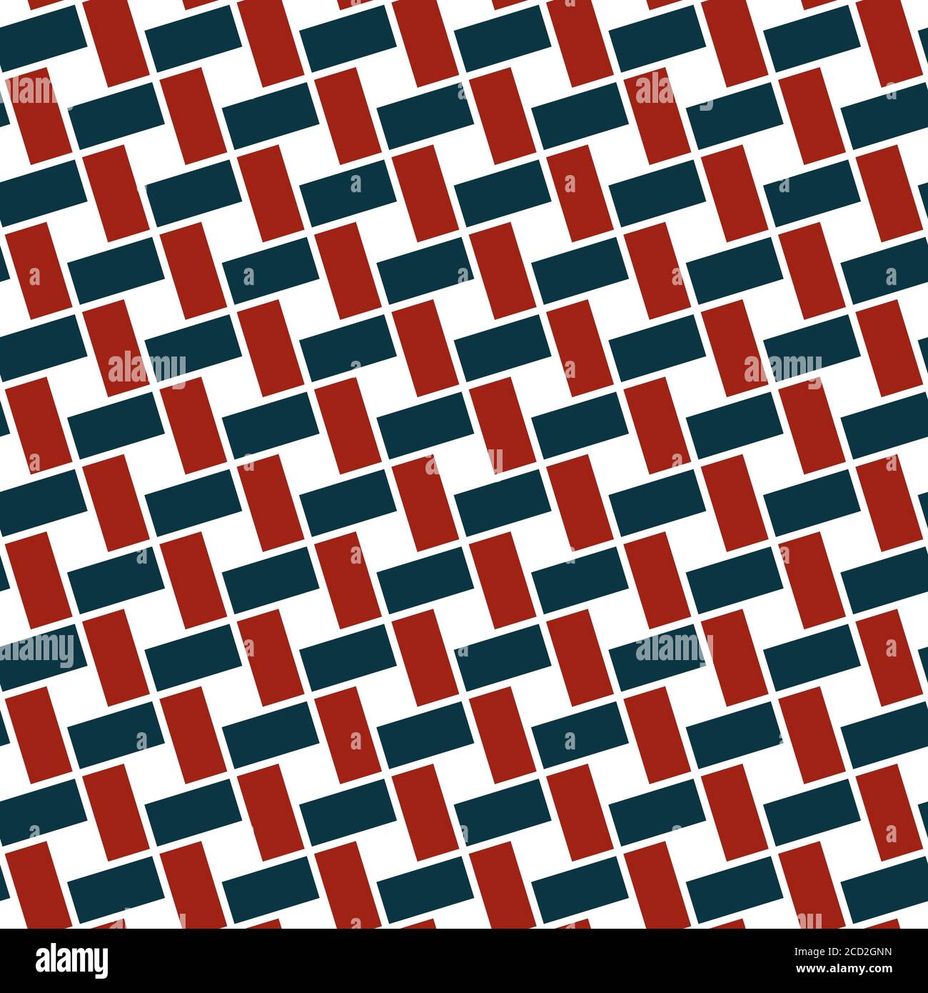 Seamless pattern with oblique colored rectangles Stock Vector