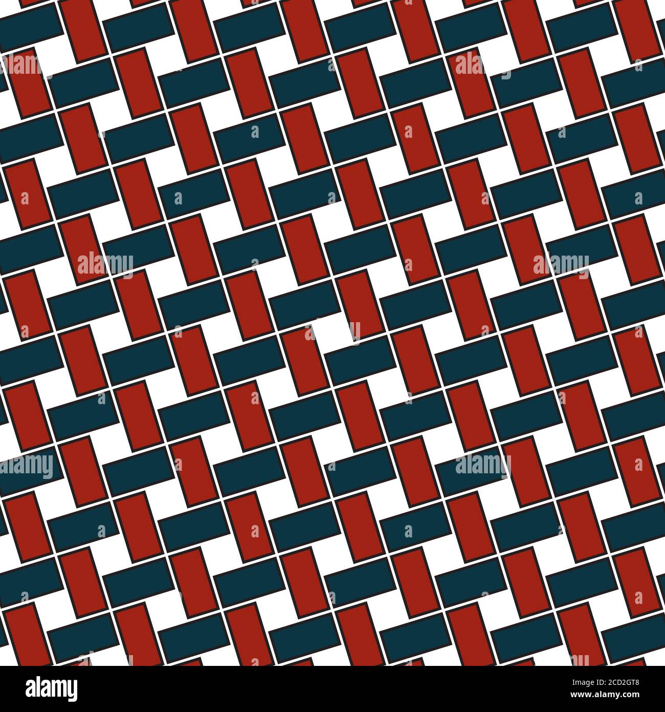Seamless texture with oblique colored rectangles. Stock Vector