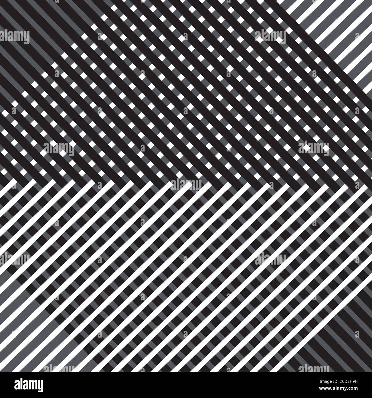 Interliasing Image Pattern with interlacing black and white bands Stock Vector Image & Art ...