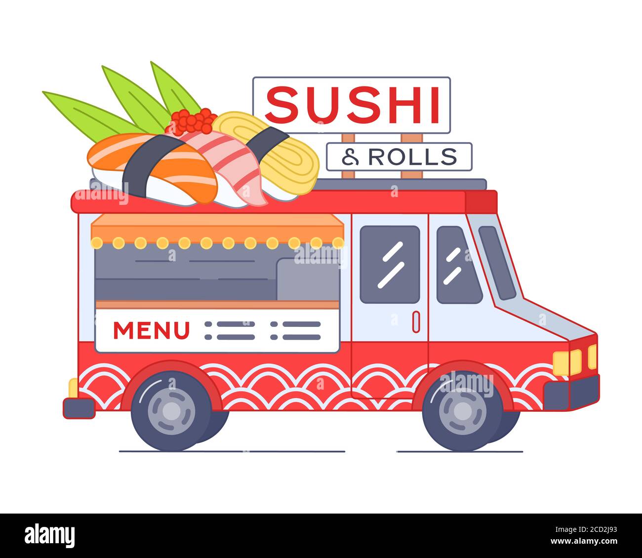 Japan Truck Red Stock Vector Images Alamy japan-truck-red-stock-vector-images-alamy