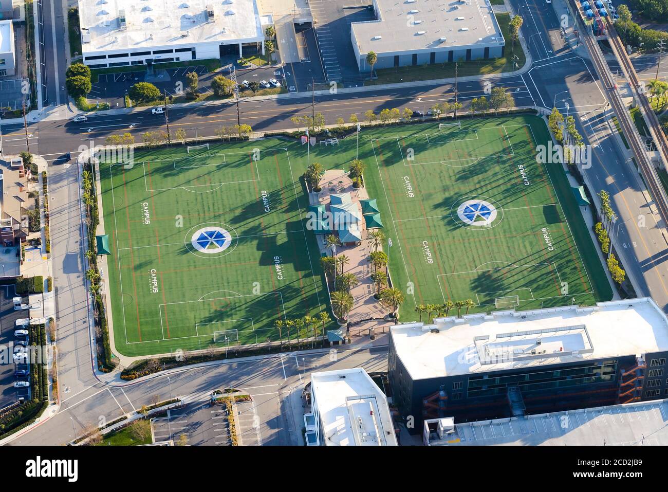 Campus el segundo athletic fields hires stock photography and images