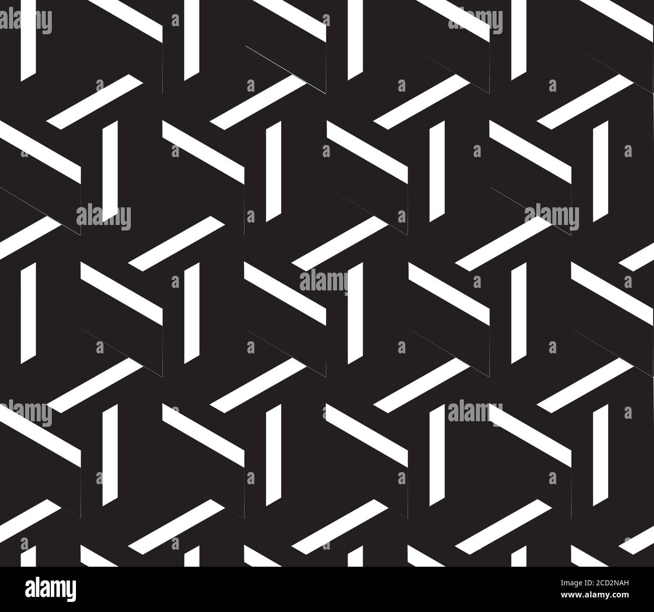 Seamless pattern with white segments Stock Vector