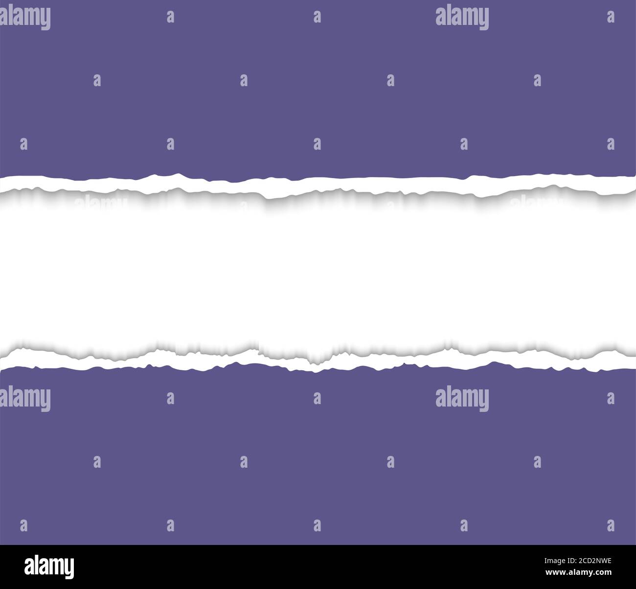 Torn paper with ripped paper edges. Torn paper frame for text. Vector ...