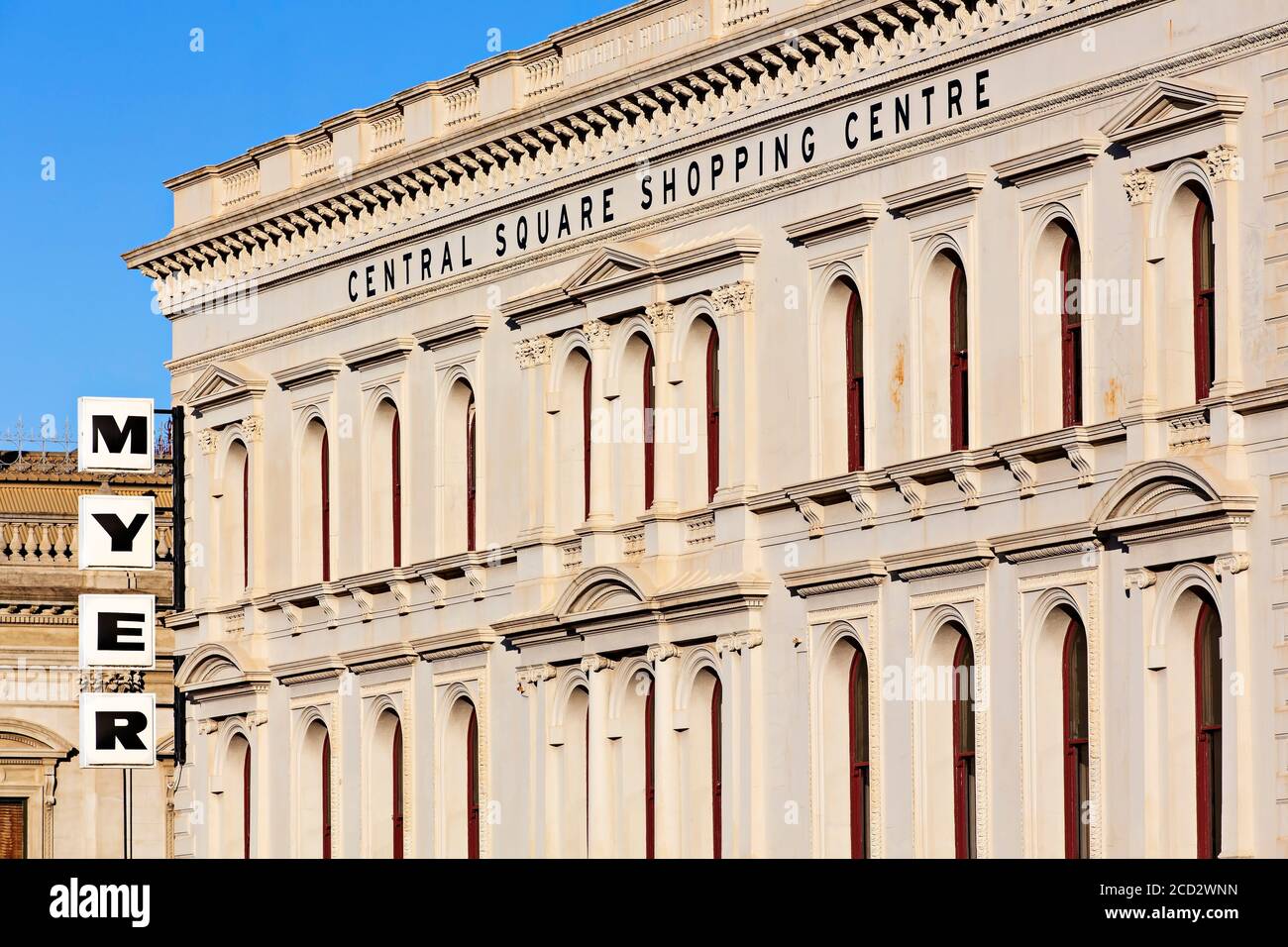 Ballarat Australia / Exterior view of Central Square Shopping Centre