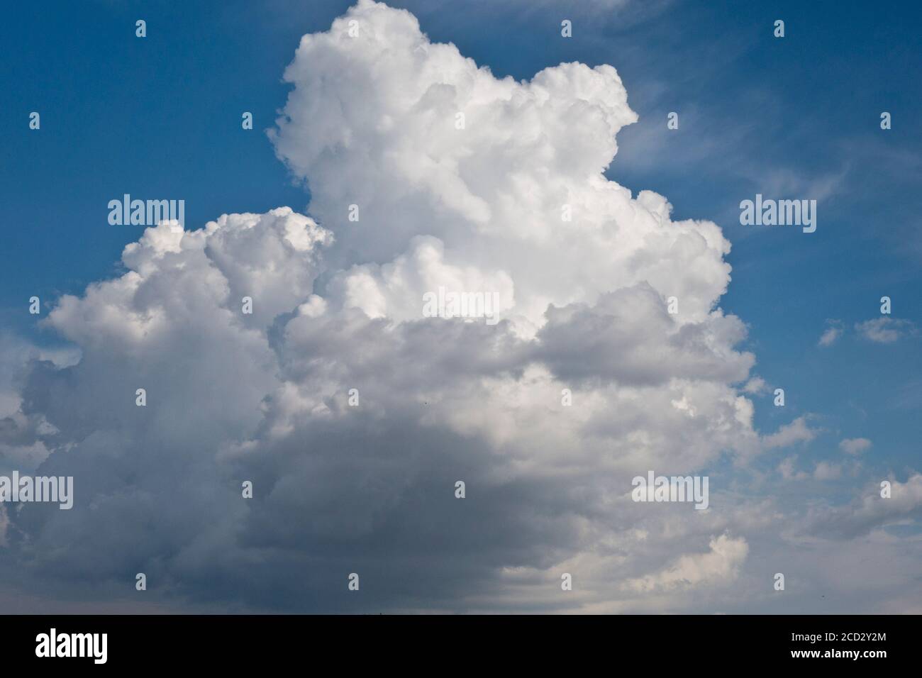 stratocumulus clouds Stock Photo