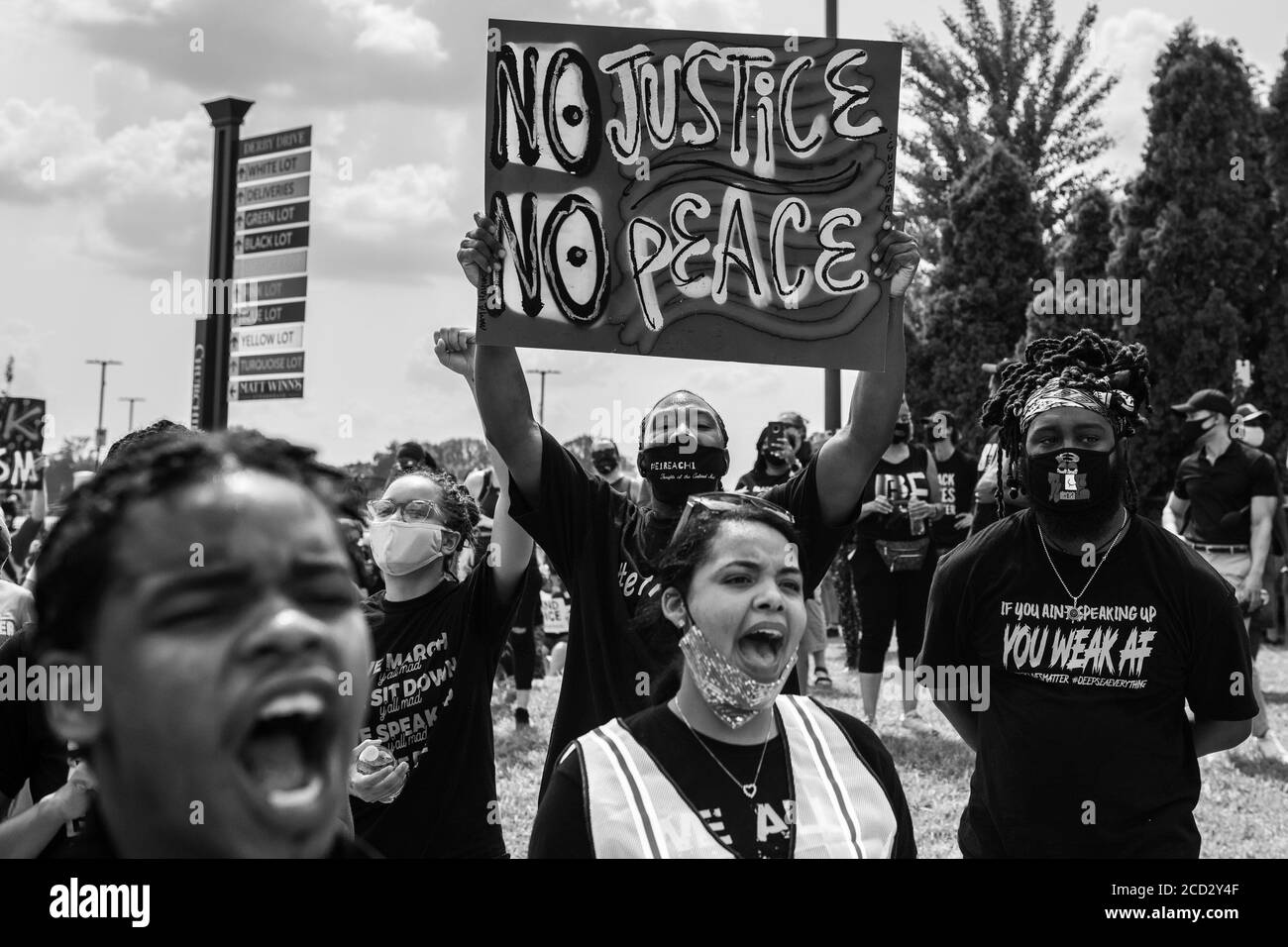 Louisville, KY, USA. 25th Aug, 2020. Protestors demonstrate on the final day of BreonnaCon, the 'Day of Action' on August 25, 2020 in Louisville, Kentucky. ( Credit: Chris Tuite/Image Space/Media Punch)/Alamy Live News Stock Photo
