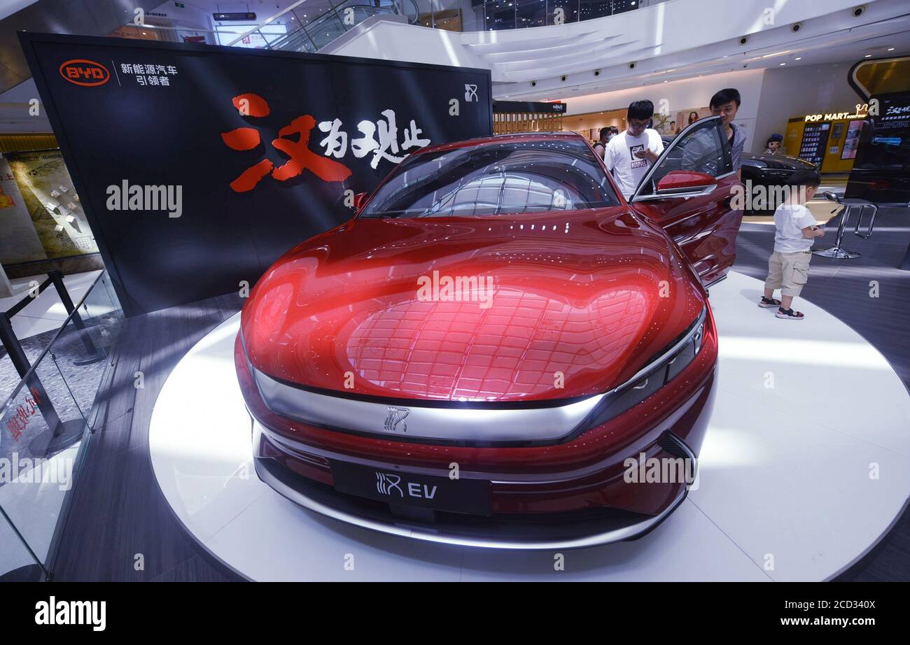 BYD Han электромобиль