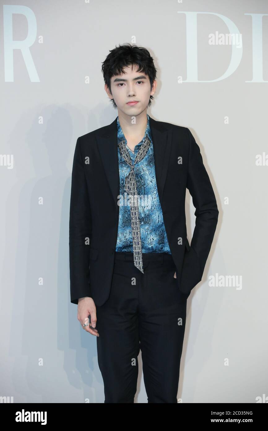 Chinese American Actor Arthur Chen Better Known By His Chinese Name Chen Feiyu Attends Christian Dior Designer Of Dreams In Shanghai China 24 Ju Stock Photo Alamy