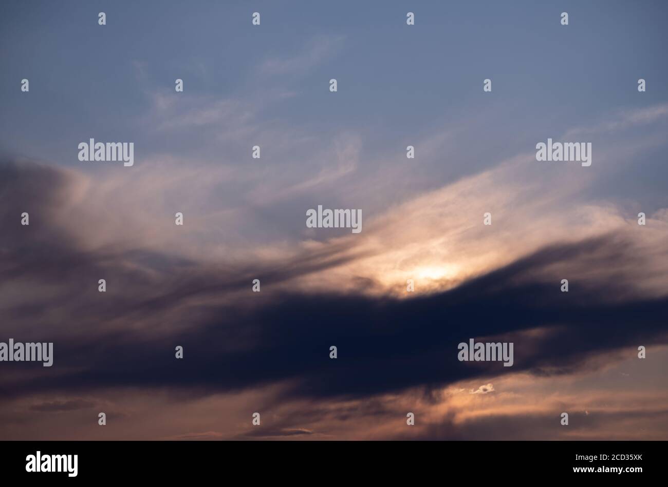 Dramatic sky. Sunset. Nature background Stock Photo - Alamy