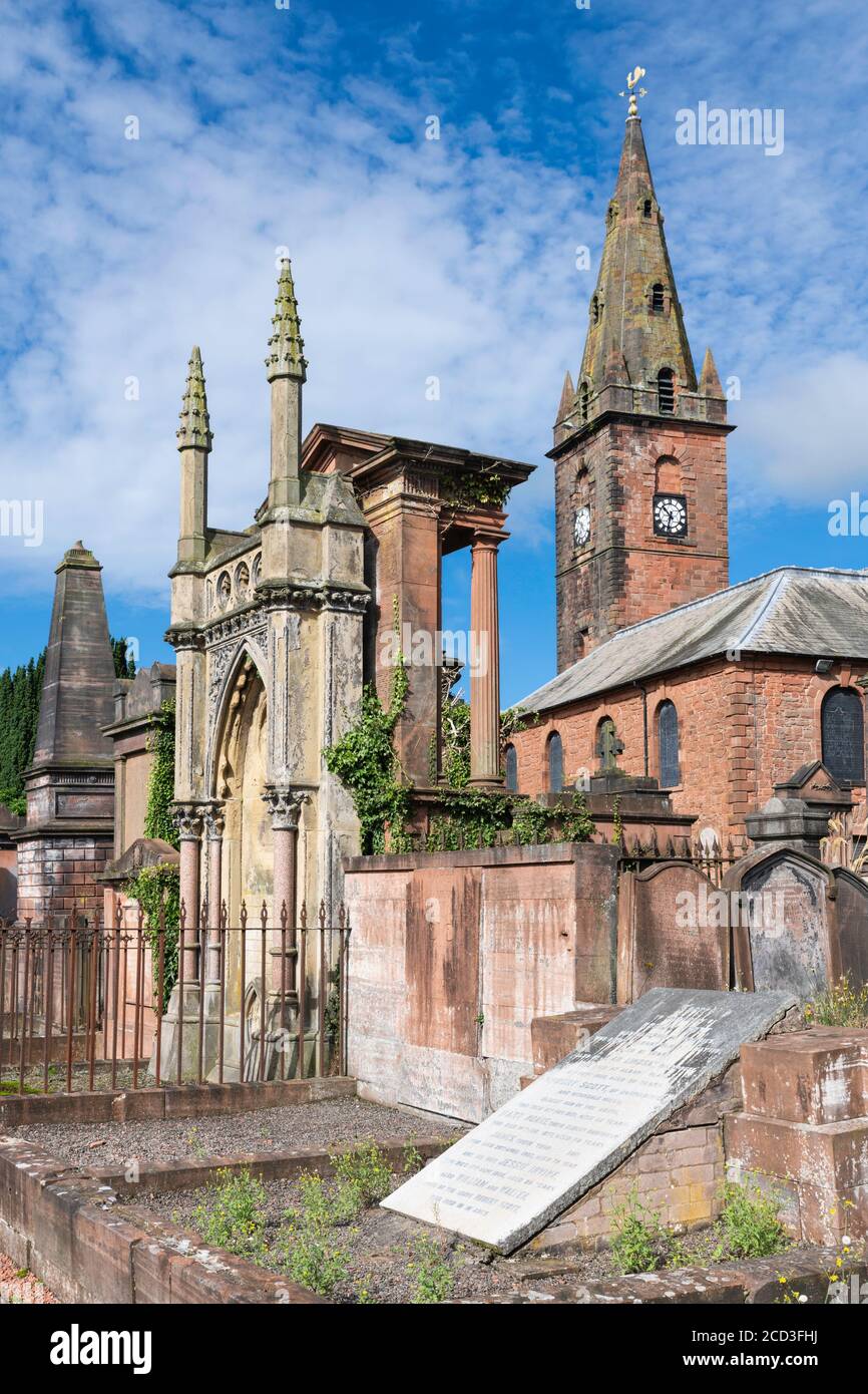 St Michael's Kirk Dumfries Dumfries and Galloway Scotland Stock Photo