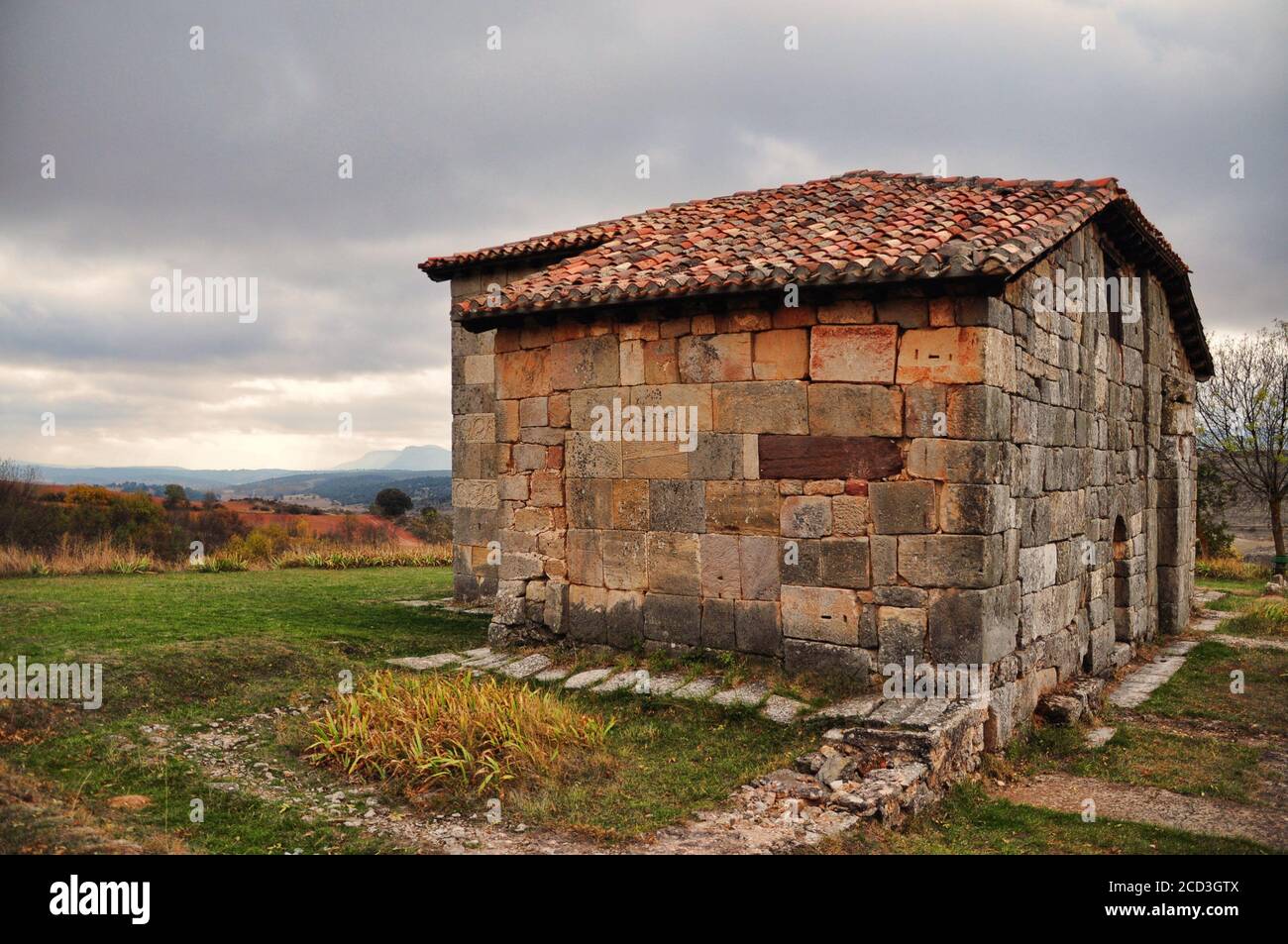 The hermitage of Santa MarIa de Lara, is located near the village of