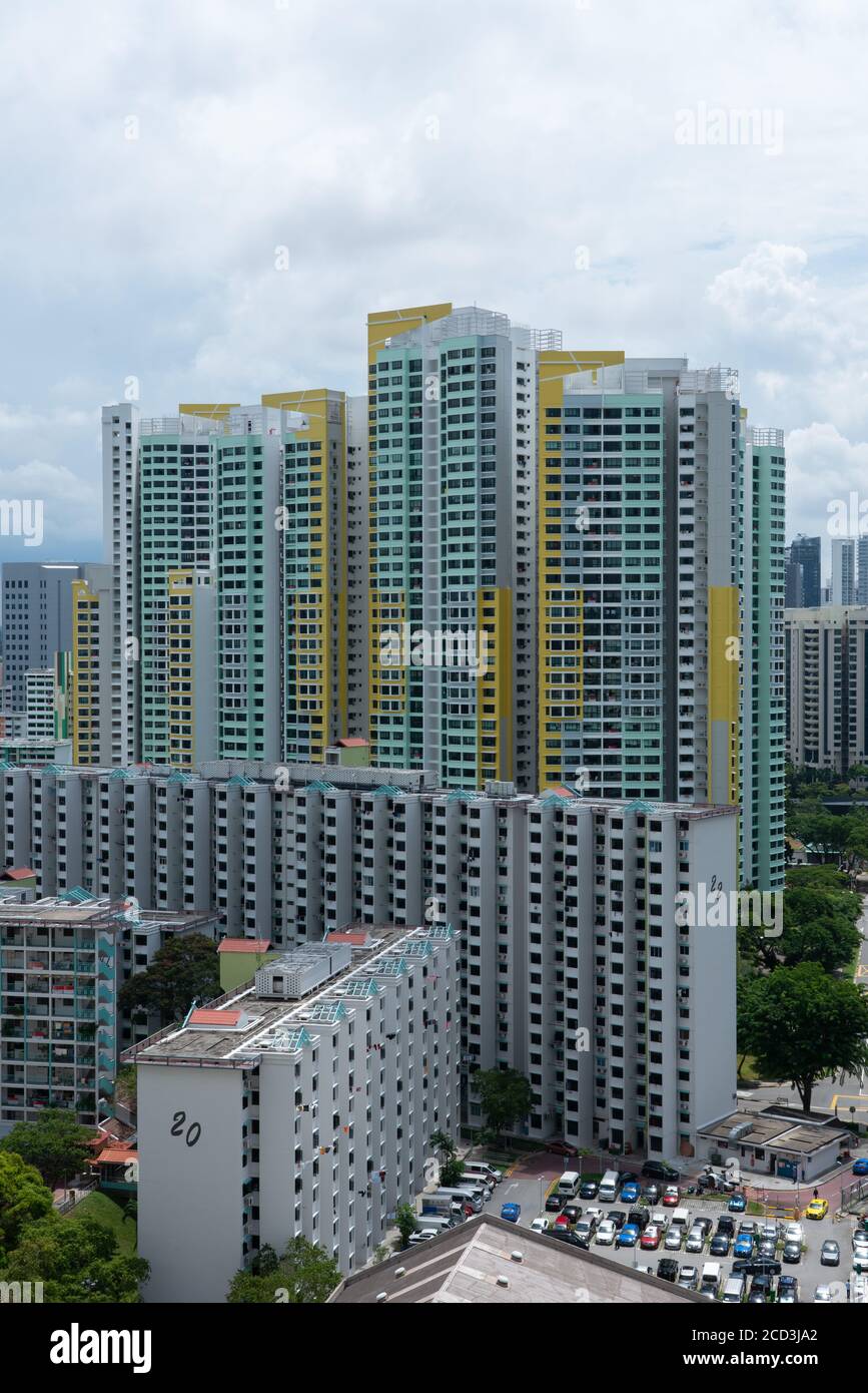 High rise buildings in singapore hi-res stock photography and images ...