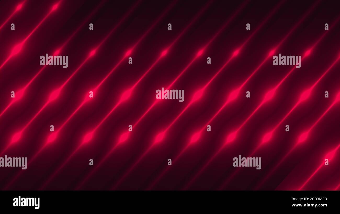 3d render of fractal rays with glowing impulse lights. Computer ...