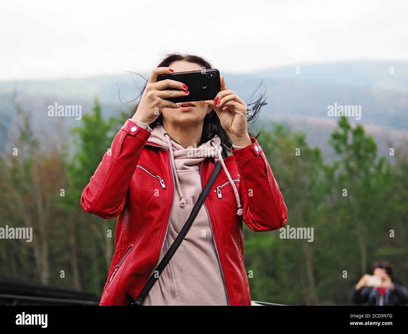 Selfie woman hi-res stock photography and images - Alamy