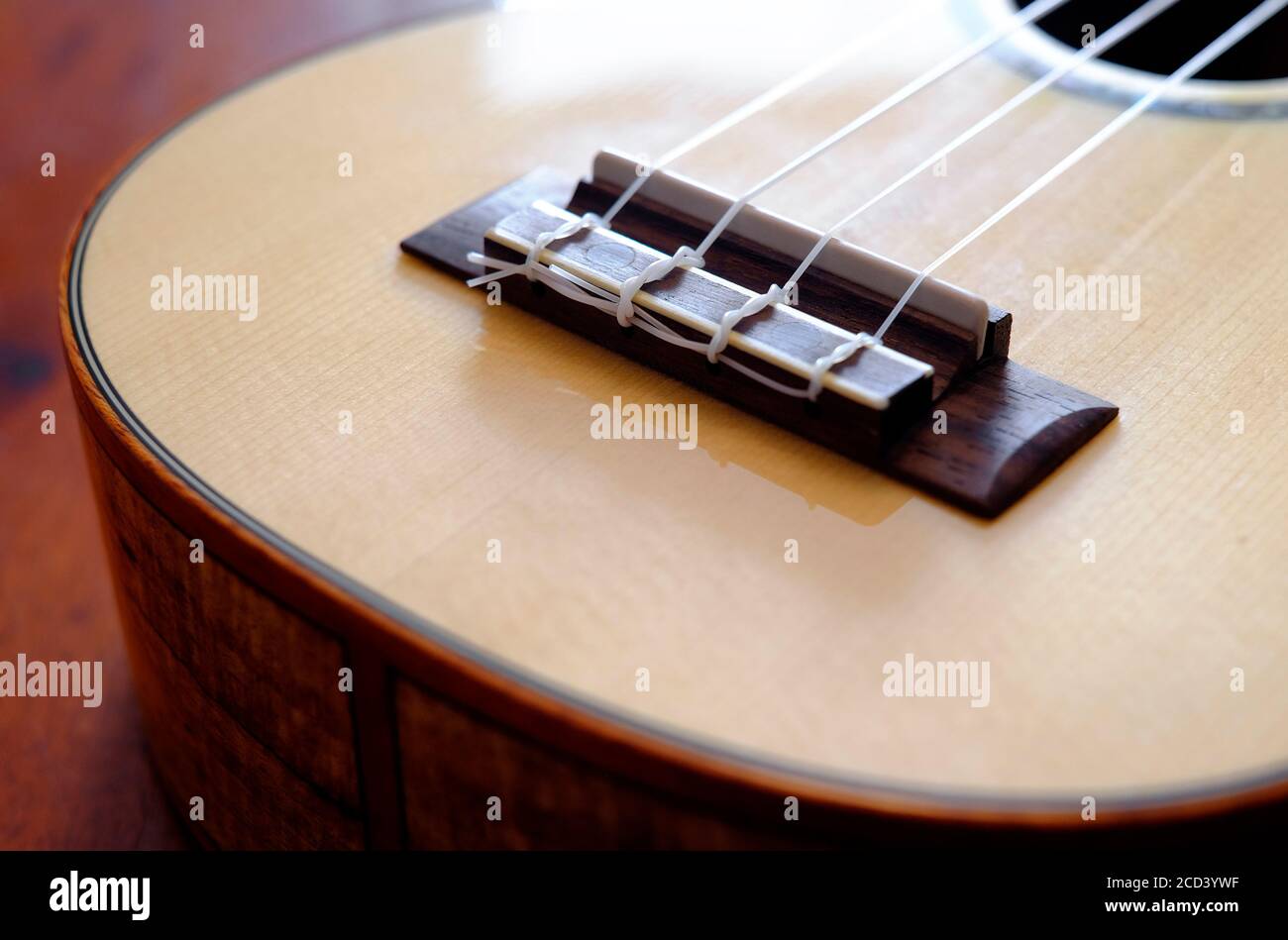 ukulele stringed musical instrument Stock Photo Alamy