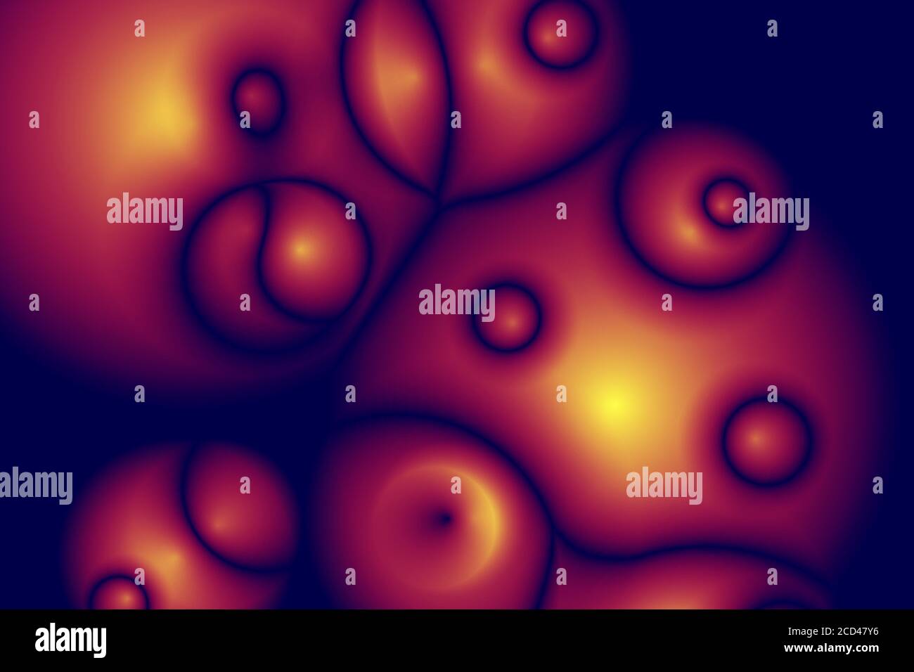 Orange abstract futuristic glossy background with fabric, silk texture ...