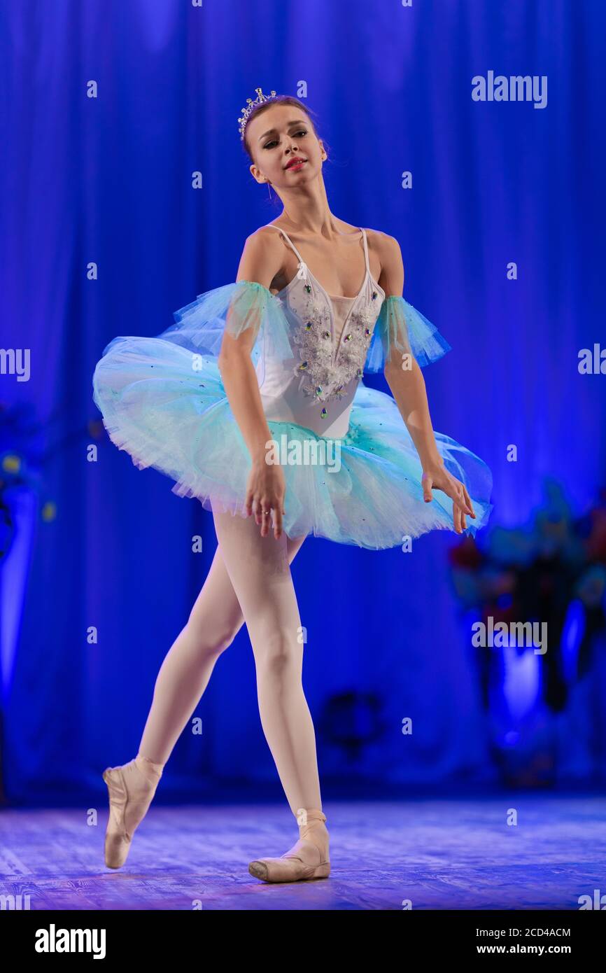 light blue ballet dress