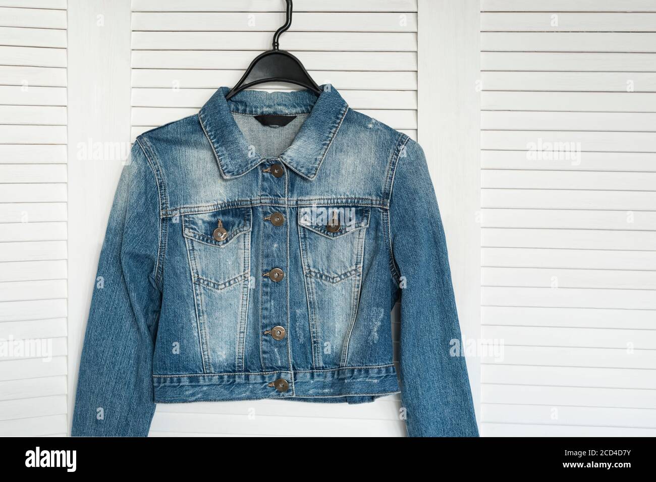 fashionable denim jacket