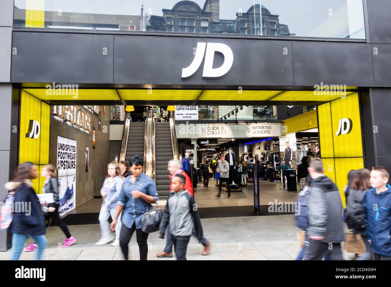 JD sports store on Northumberland street, Newcastle upon Tyne, England. UK  Stock Photo - Alamy