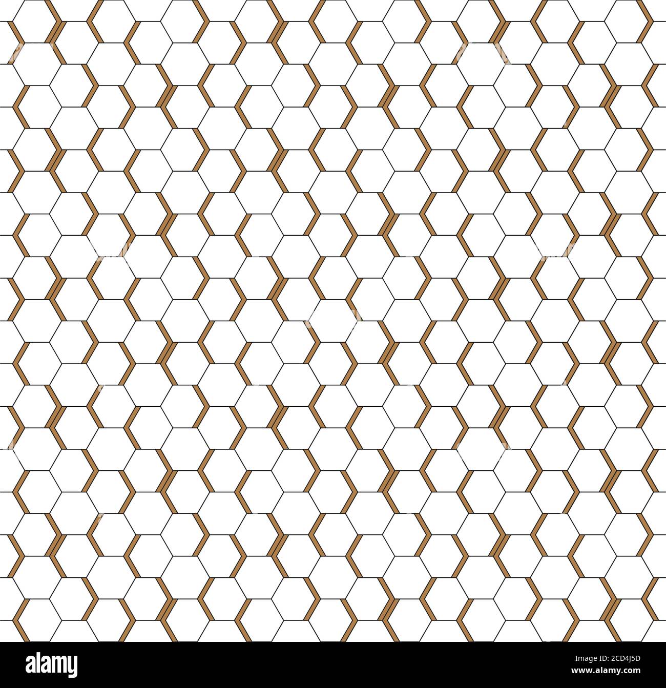 White seamless hexagonal art wall texture Stock Vector Image & Art Alamy