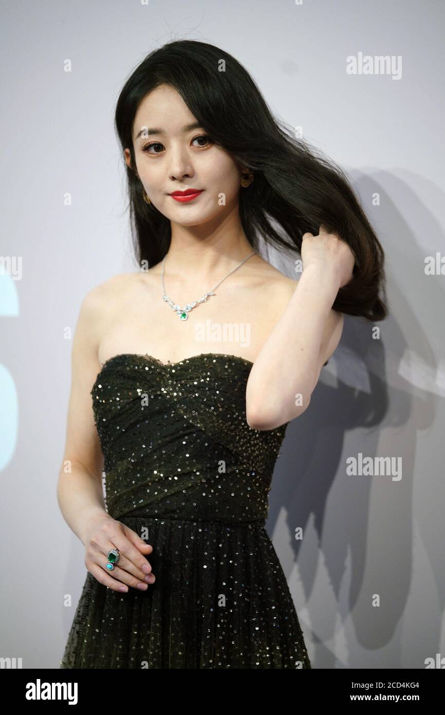 Chinese Actress Zhao Liying Or Zanilia Zhao Attends Christian Dior Designer Of Dreams In Shanghai China 24 July 2020 Stock Photo Alamy