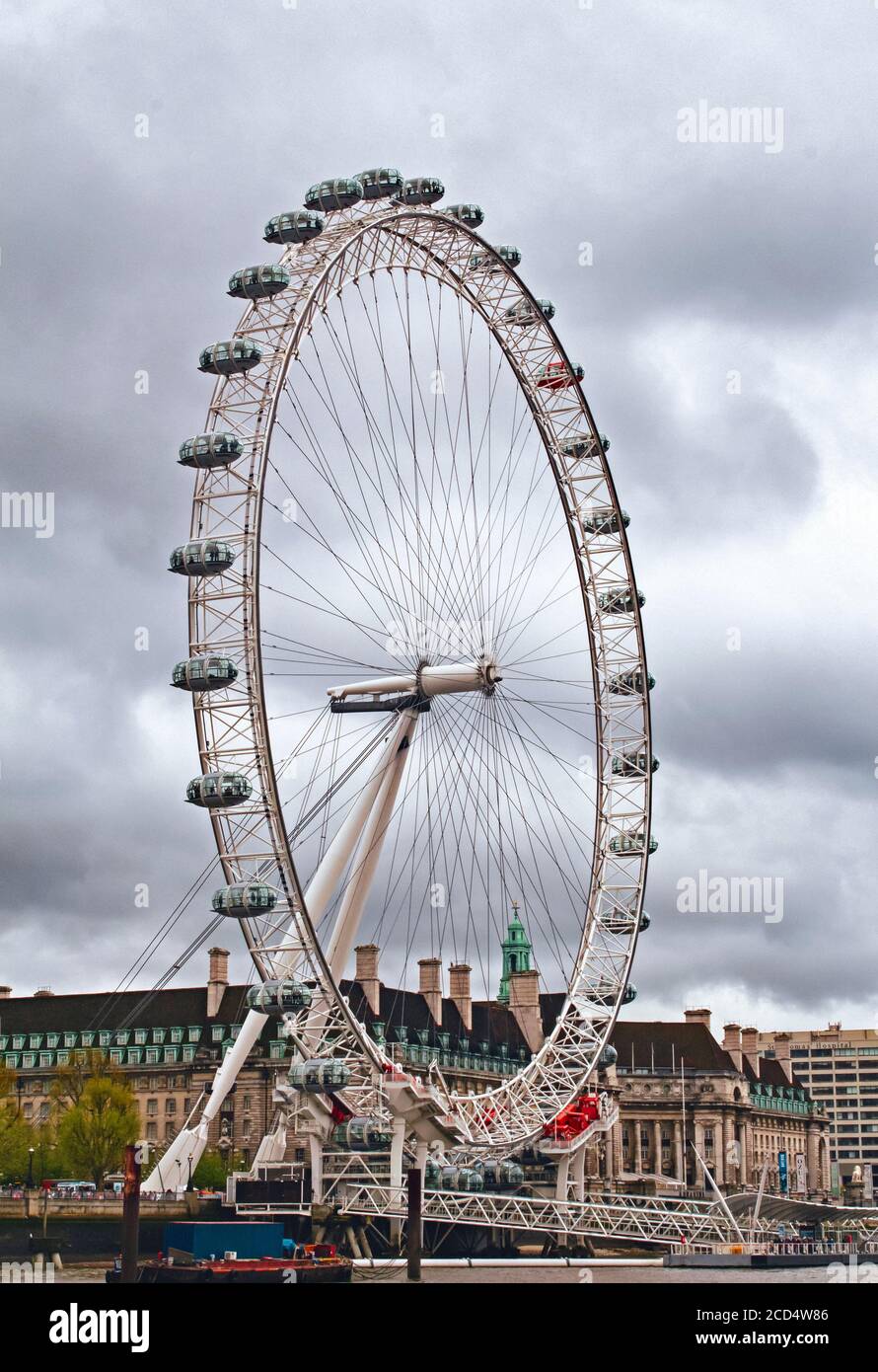 The Ferris wheel Golden Eye in London Stock Photo - Alamy