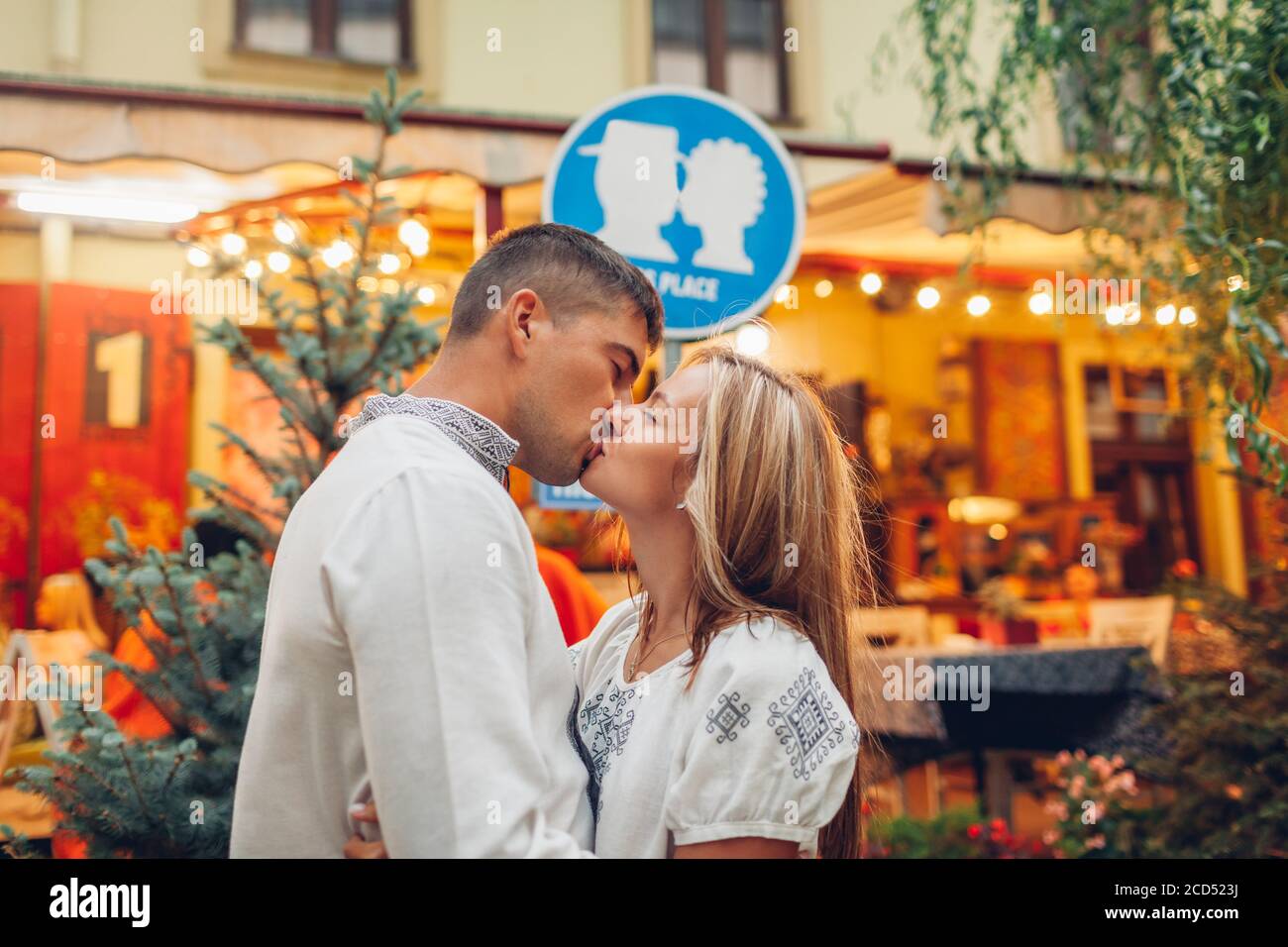 Sign Kiss Place High Resolution Stock Photography and Images - Alamy