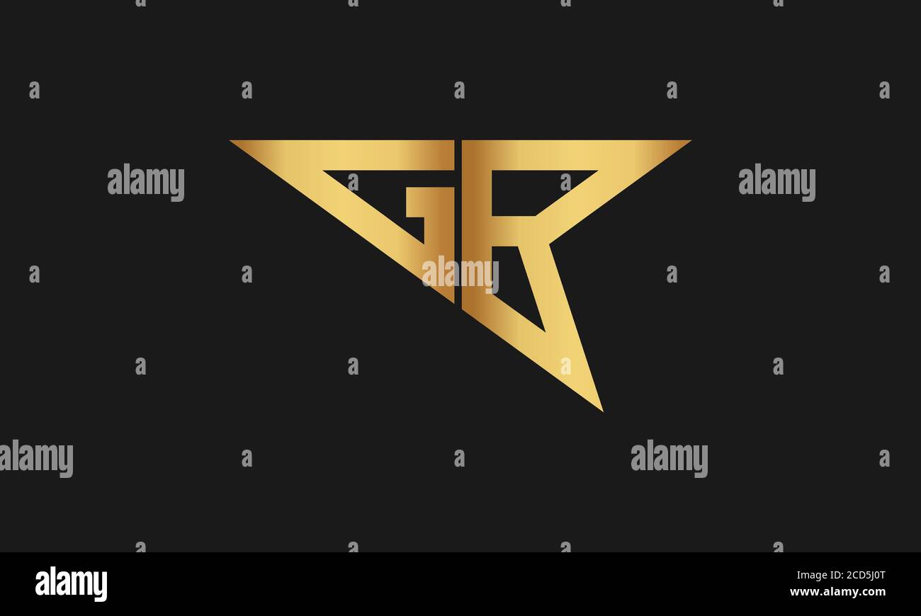 G , B , GB , BG Letter with Star Logo Template vector icon illustration design. Modern Star logo in elegant style with Black Background Stock Vector
