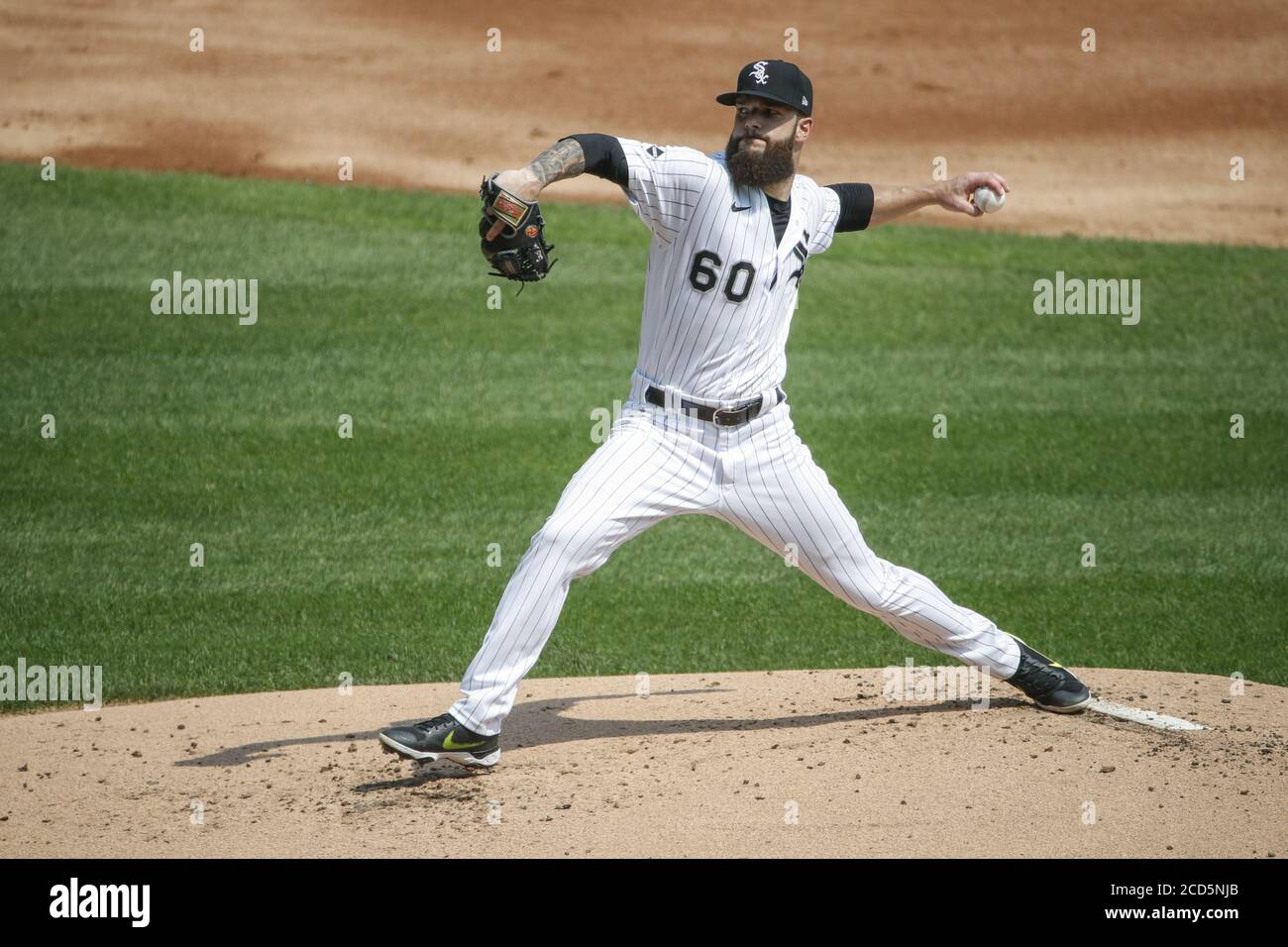 Chicago White Sox starting pitcher Dallas Keuchel delivers during the first  inning of a baseball game against the Houston Astros, Sunday, June 20,  2021, in Houston. (AP Photo/Eric Christian Smith Stock Photo 