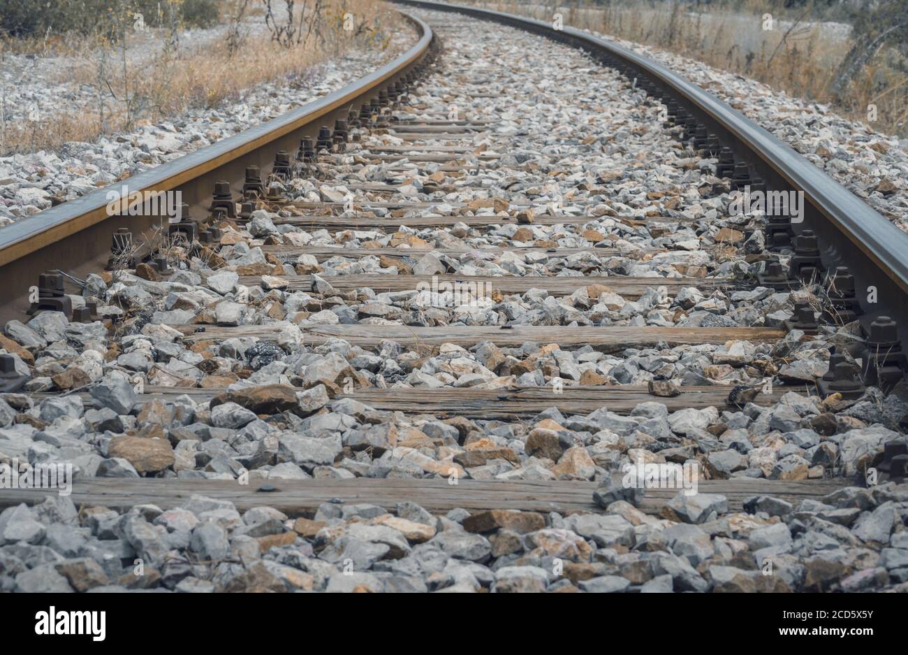 Crooked rail track hires stock photography and images Alamy