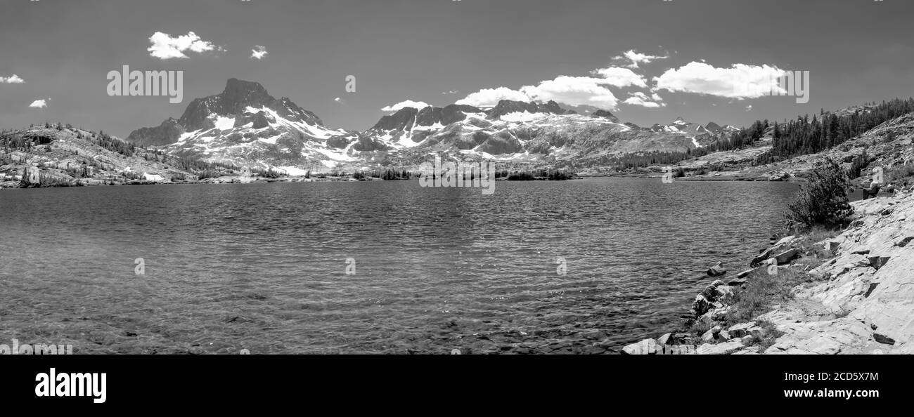 Thousand Island Lake, Ansel Adams Wilderness, Sierra Nevada Mountains, California, USA Stock Photo