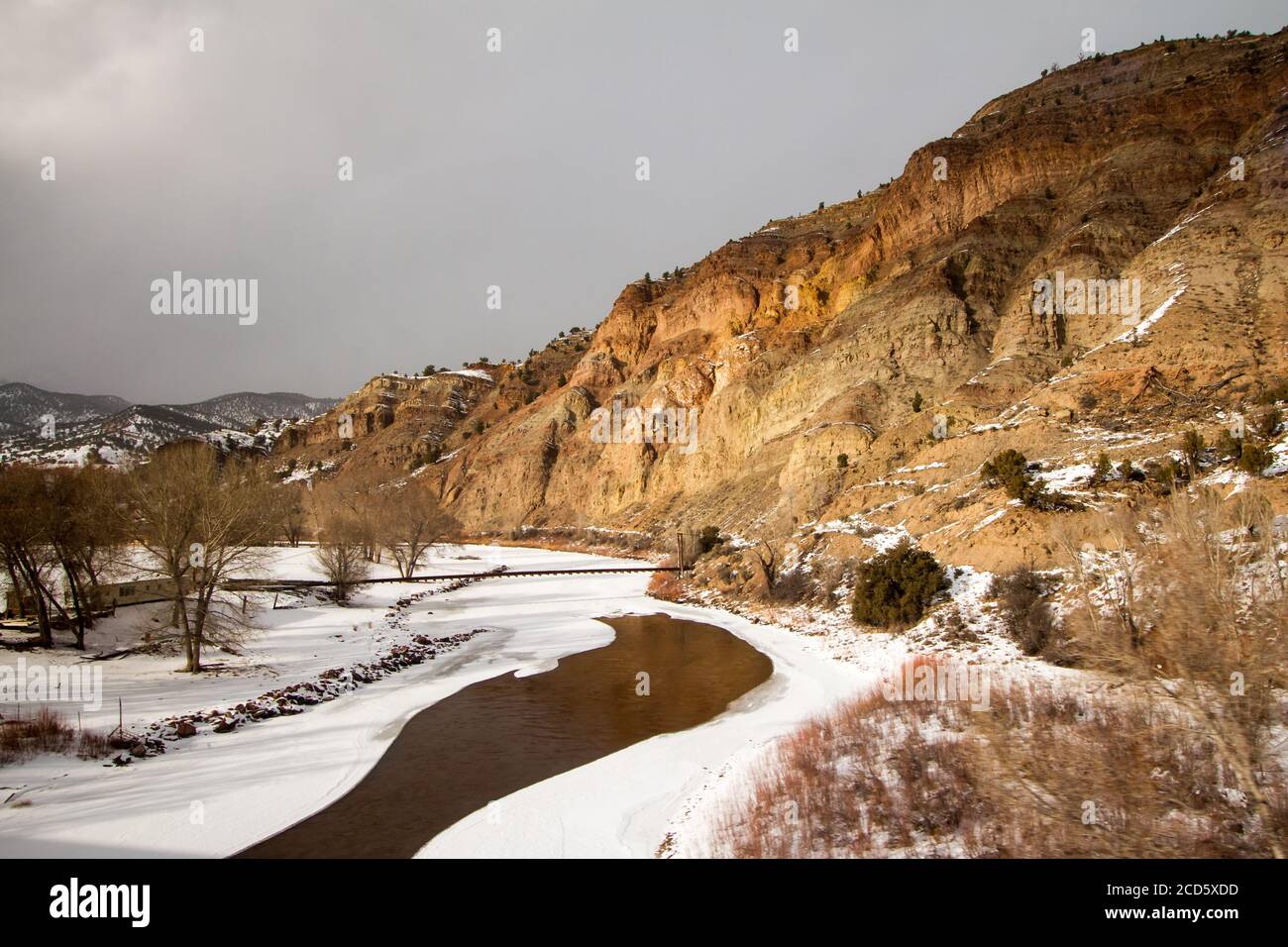 Colorado River Canyon Gypsum, Colorado, USA Stock Photo Alamy