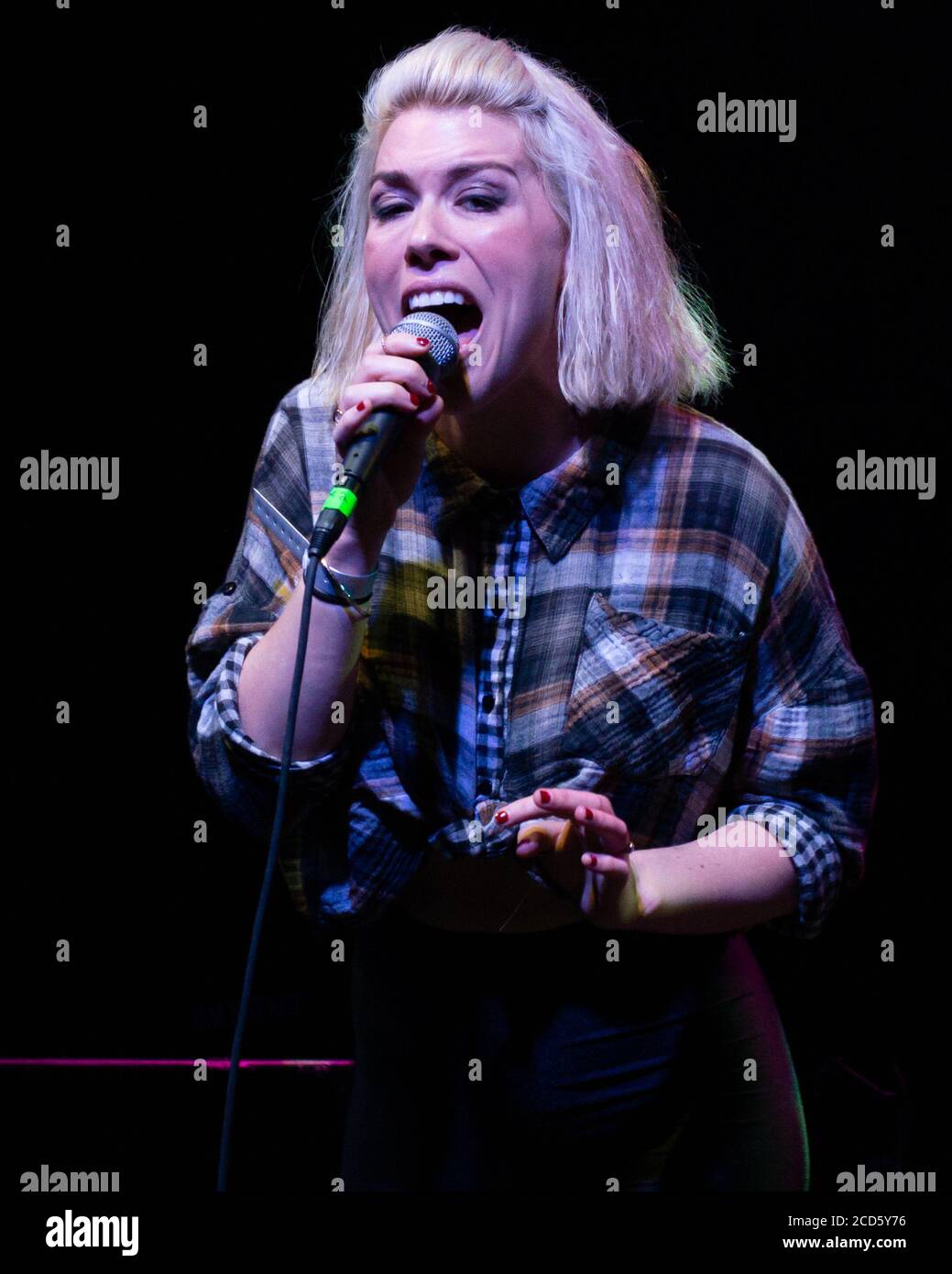 June 11, 2014, Torrance, California, USA: Vocalist Hannah Hooper