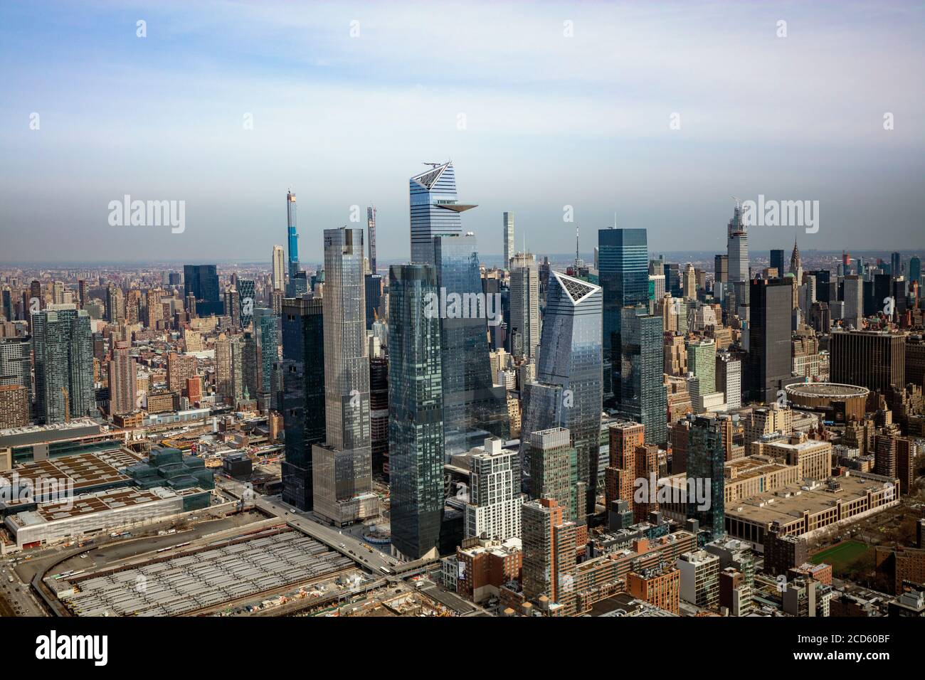 Skyscrapers and cityscape of New York City, New York State, USA Stock Photo