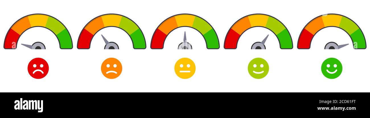 https://c8.alamy.com/comp/2CD61FT/rate-scale-level-mood-rating-indicators-satisfaction-score-graph-ratings-emoji-barometer-score-level-vector-illustration-icons-set-2CD61FT.jpg