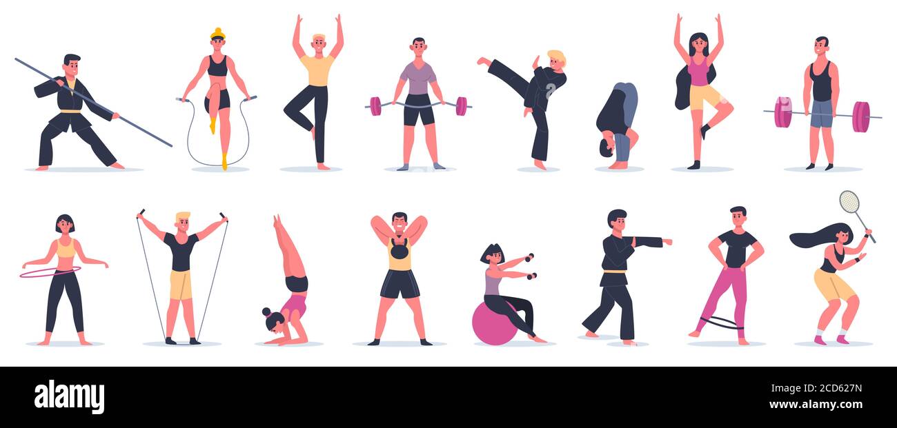 Sport joga fitness stretches - Sport & Games Icons