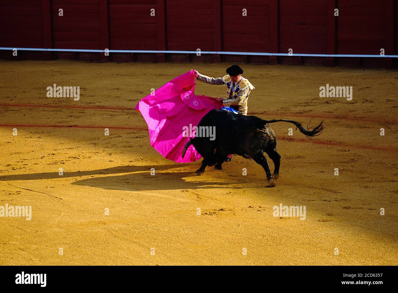 Bullfight, Seville, Andalusia, Spain Stock Photo
