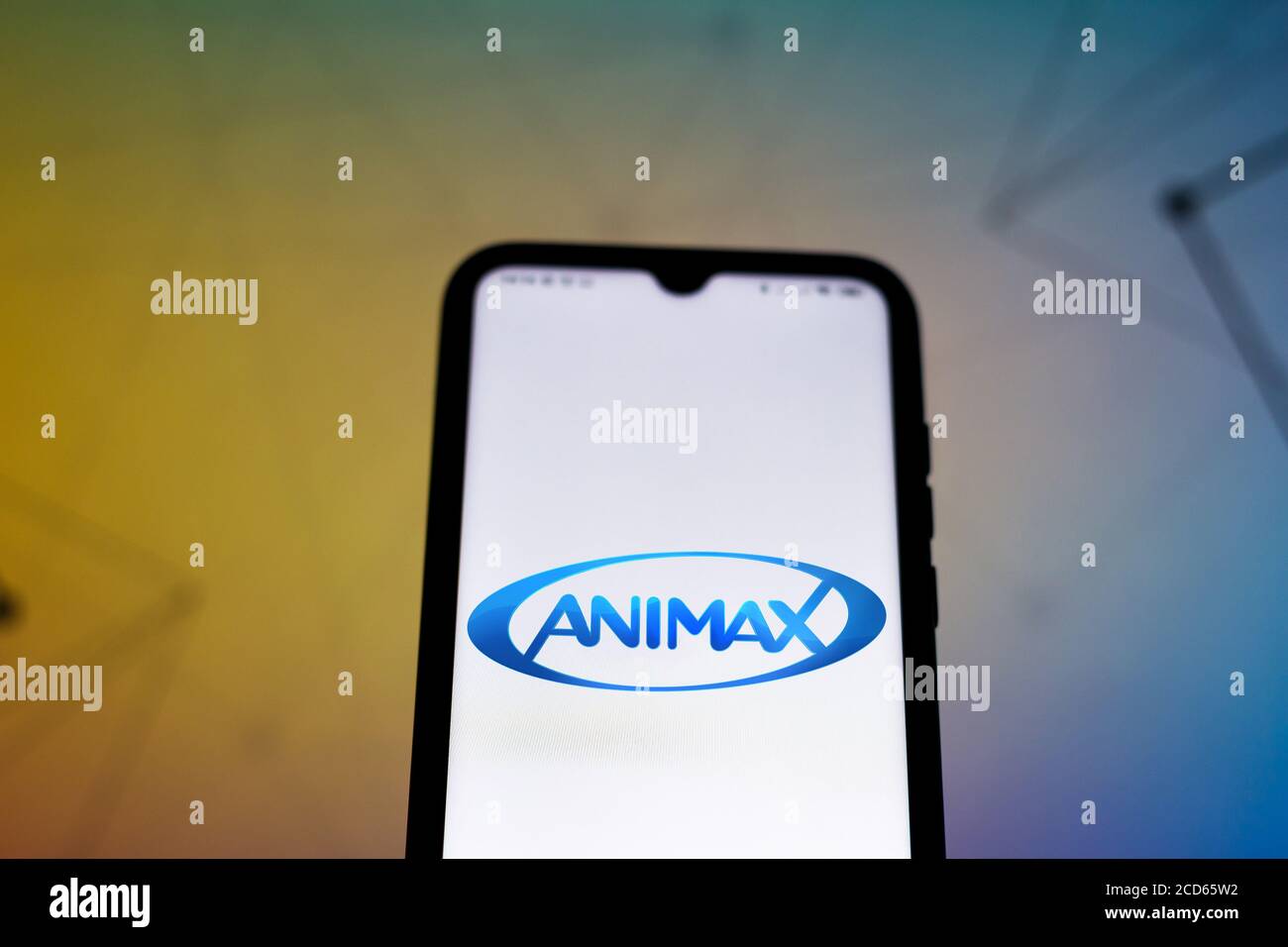 Brazil 24th Aug In This Photo Illustration The Animax Logo Seen Displayed On A Smartphone Credit Rafael Henrique Sopa Images Zuma Wire Alamy Live News Stock Photo Alamy