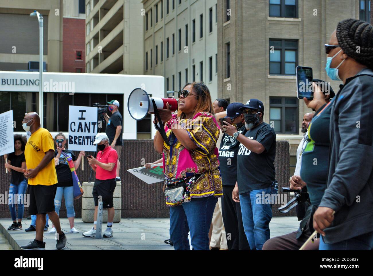 Dayton, Ohio, United States 05/30/2020 the new black panther party