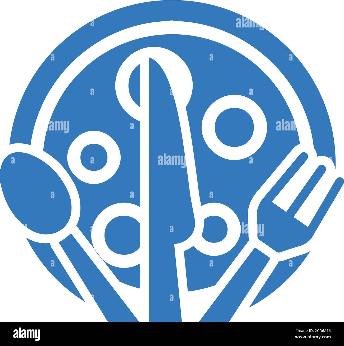 Eat, foods, restaurant icon is isolated on white background. Simple ...