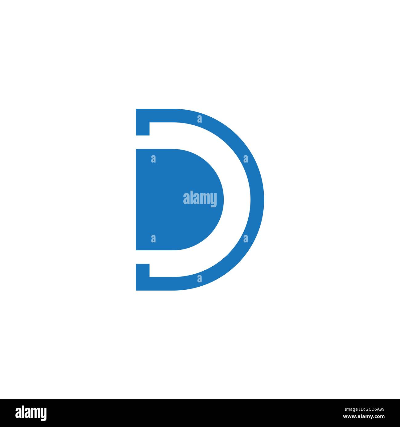 letter dd simple geometric line logo vector Stock Vector Image & Art ...