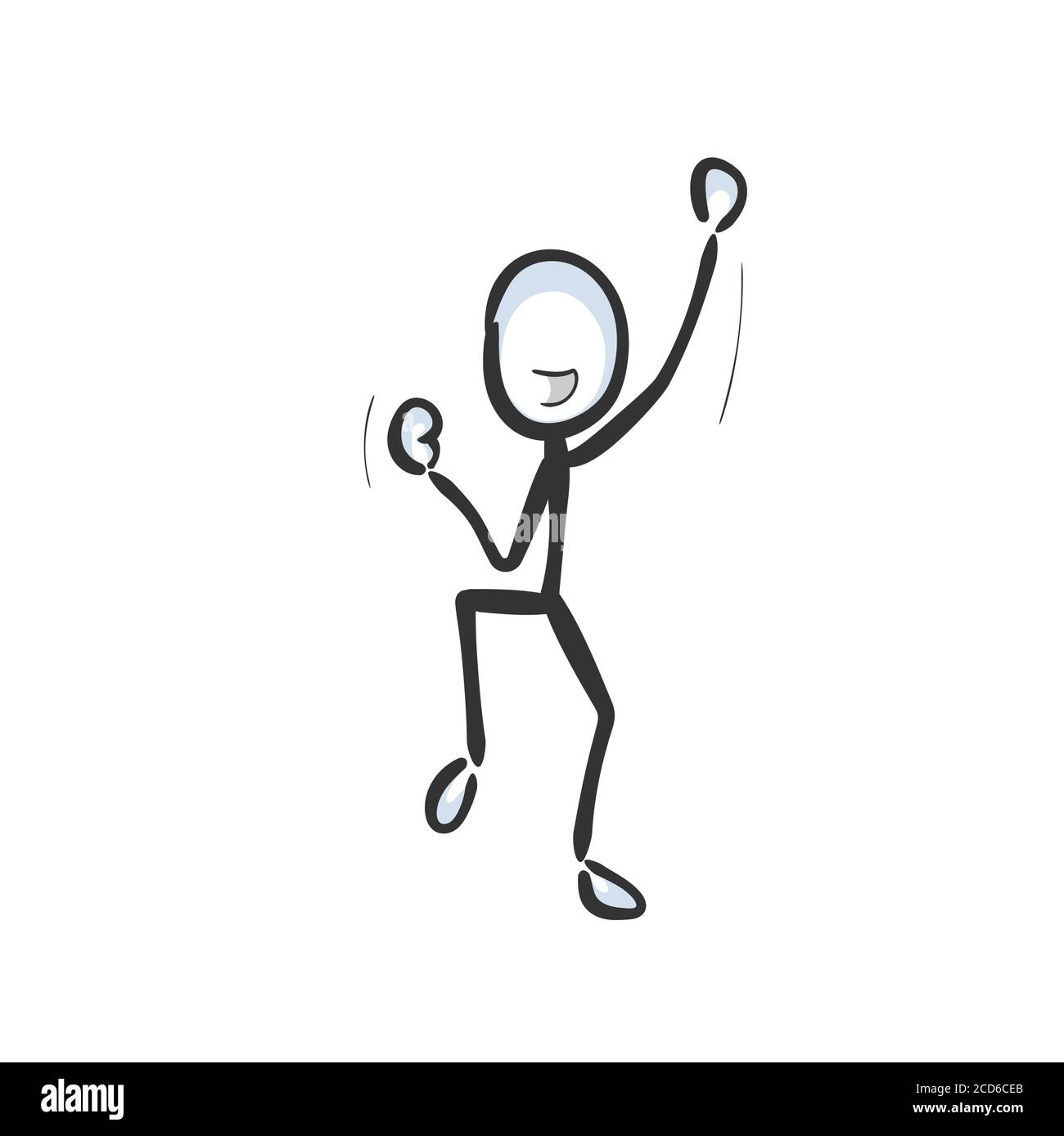 Stickman dancing 