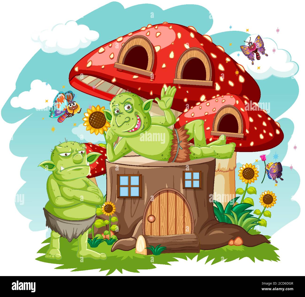 Casita de trolls hot sale