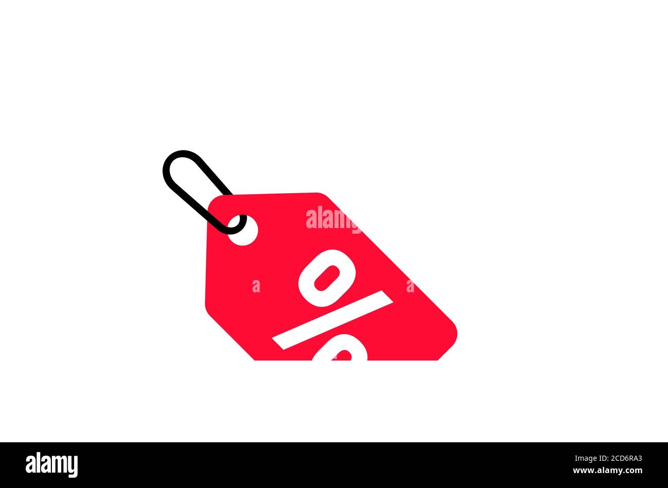 price stickers isolated on white background Stock Photo - Alamy