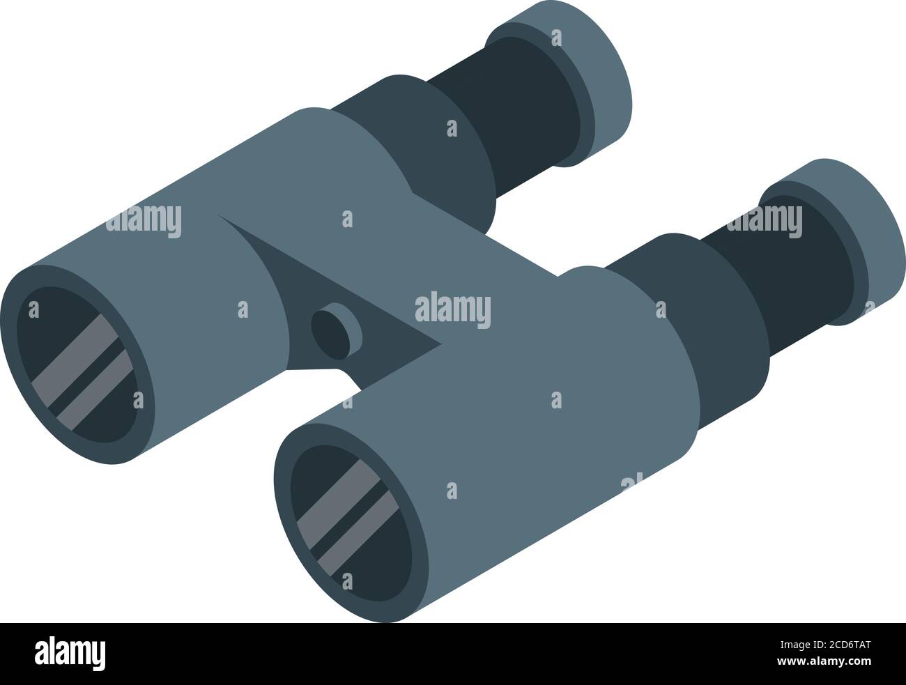 Binoculars 3d isometric icon hi-res stock photography and images - Alamy