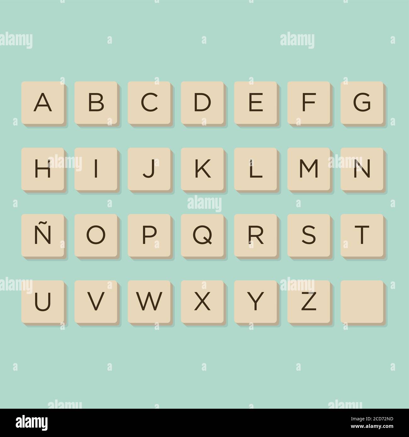 Texte Style lettres du Scrabble éditable