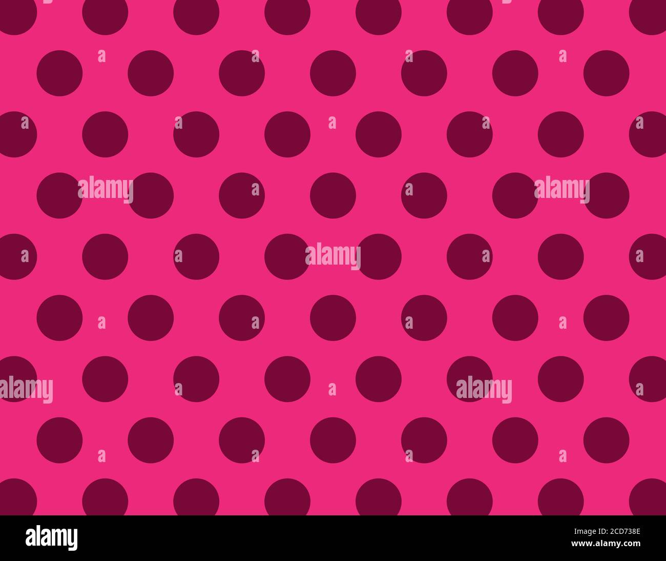 illustration-of-red-polka-dots-on-a-pink-background-perfect-for