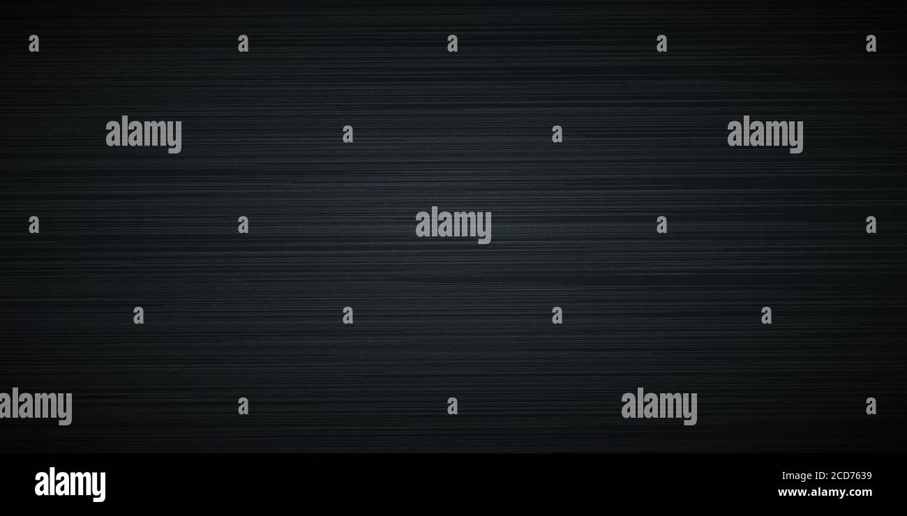 Abstract black metallic background and scratch texture with space for your text. Vector illustration Stock Vector