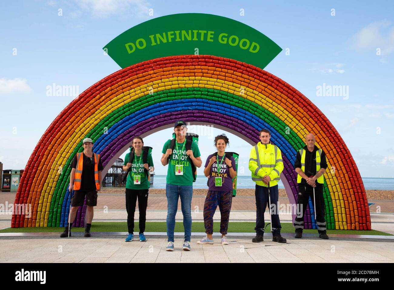 EDITORIAL USE ONLY left to right Jenny Robinson, Becky Doran, Jordan ...