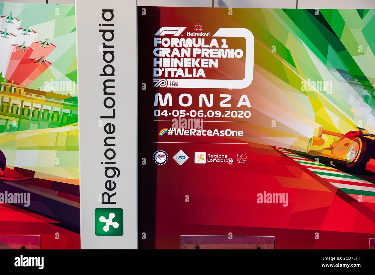 Milan, Italy. 27th Aug, 2020. 2020 Heineken Monza F1 GP, Italy ...